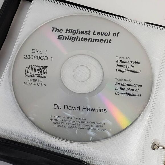 DR. DAVID HAWKINS The Highest Level of Enlightenment [CD, Set] - Picture 4 of 10